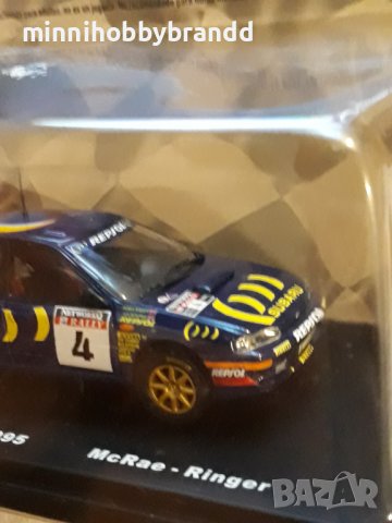 SUBARU IMPREZA 1995 McRae-Ringer.Ixo Deagostini 1.43 scale., снимка 9 - Колекции - 41967814