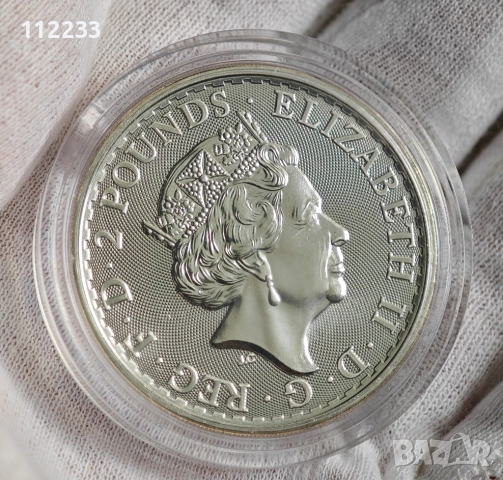 Лимитирана сребърна Британия от 1 унция от 20175, снимка 4 - Нумизматика и бонистика - 52817570