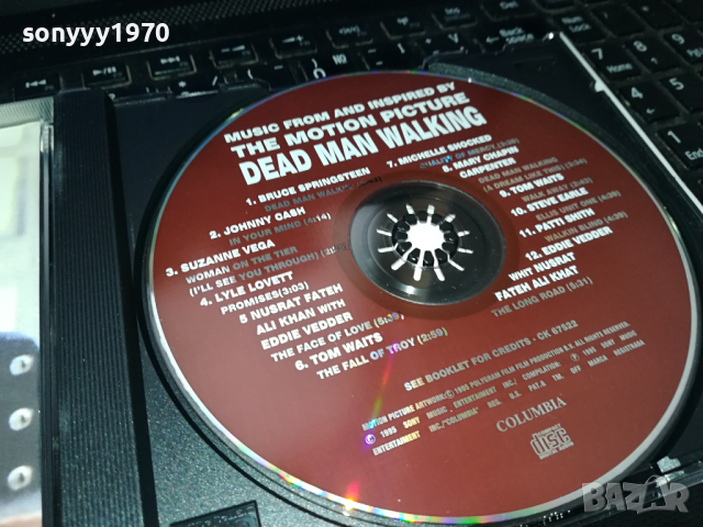 DEAD MAN WALKING CD 0603241729, снимка 2 - CD дискове - 44638913