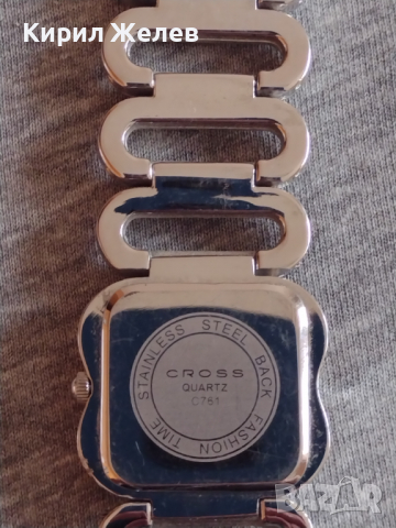 Фешън модел дамски часовник DIESEL QUARTZ с кристали Сваровски нестандартен дизайн - 21011, снимка 4 - Дамски - 36242584