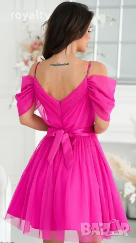 Официална рокля с тюл, снимка 6 - Рокли - 49844492