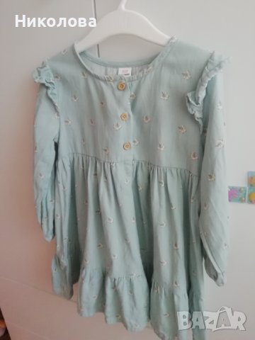 Детски рокли с дълъг ръкав , снимка 3 - Детски рокли и поли - 42563125