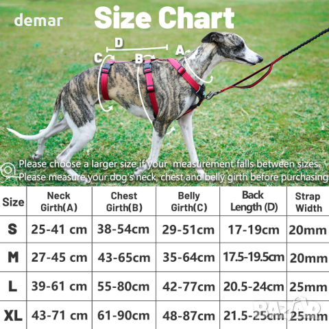 Paworld Escape регулируем нагръдник за кучета (розово, зелено, черно), снимка 7 - За кучета - 44913155