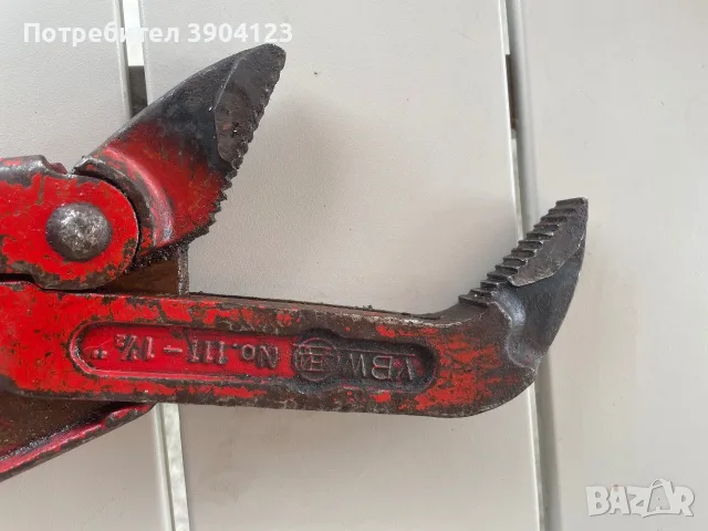 ВИК водопроводен ключ VBW, снимка 3 - Ключове - 55778782