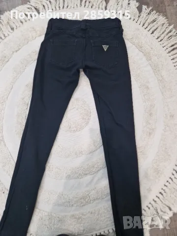 Guess - дамски черни дънки - размер 25, снимка 3 - Дънки - 48994702