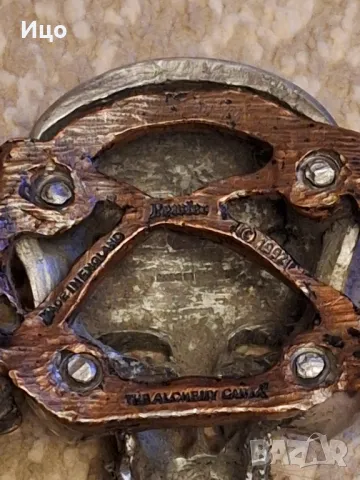 Колан с череп и ангели, снимка 5 - Колани - 48680989