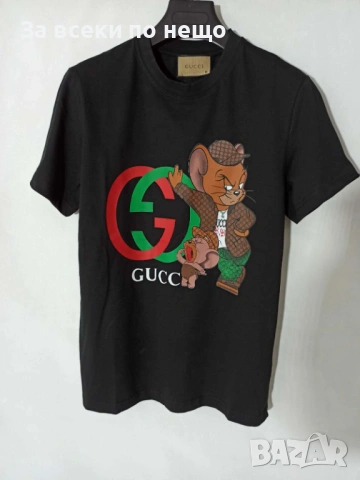 Gucci Мъжка Тениска👕Мъжка Блуза С Къс Ръкав - Различни Цветове Код Urban25, снимка 5 - Тениски - 53667465