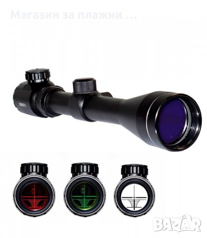 ОПТИЧЕСКИ МЕРНИК BUSHNELL 3-9X40 ТАКТИЧЕСКО МАРКИРАНЕ НА ПОЛЕТО И ХОЛОГРАФ - код 1891, снимка 3 - Оборудване и аксесоари за оръжия - 34239882