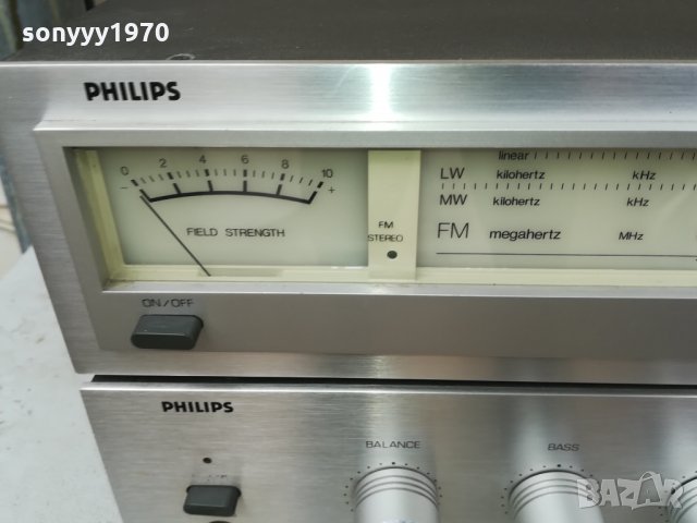 philips amplifier+philips tuner-внос germany 1602221808, снимка 6 - Ресийвъри, усилватели, смесителни пултове - 35813045