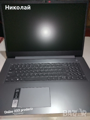 Lenovo IdeaPad 3 17IAU7 чисто нов с 4 години гаранция!, снимка 2 - Лаптопи за игри - 52396286