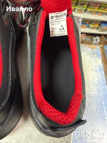 Wurth Hector работни обувки s2 номера 40;47, снимка 6 - Мъжки боти - 53191146
