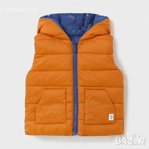 Двулицев бебешки елек / грейка MAYORAL, снимка 4 - Бебешки якета и елеци - 53141611