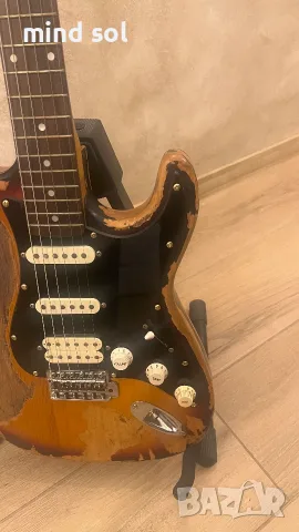 Stratocaster partcaster реликнат, снимка 9 - Китари - 56327451
