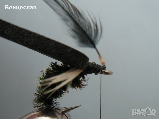 Изкуствени мухи - домашна муха, снимка 9 - Стръв и захранки - 53846377