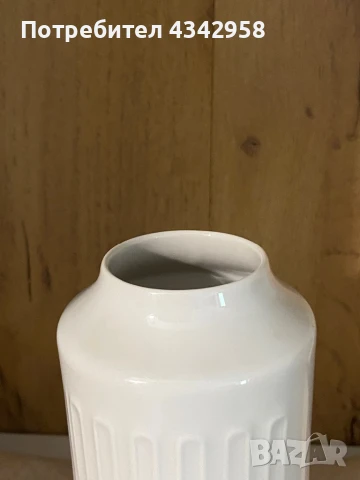 Hutschenreuther . Порцеланова ваза. 1960 г., снимка 3 - Антикварни и старинни предмети - 50607517