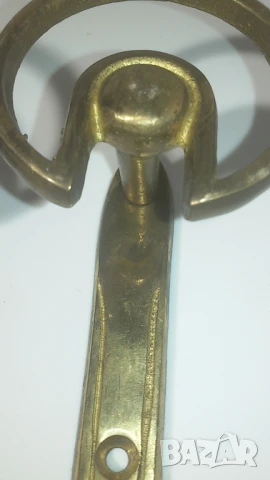 Лот 3 месингови закачалки за дрехи, снимка 11 - Закачалки - 51424834