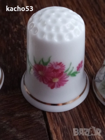 Порцеланови напръстници - 3 броя., снимка 3 - Антикварни и старинни предмети - 53294400