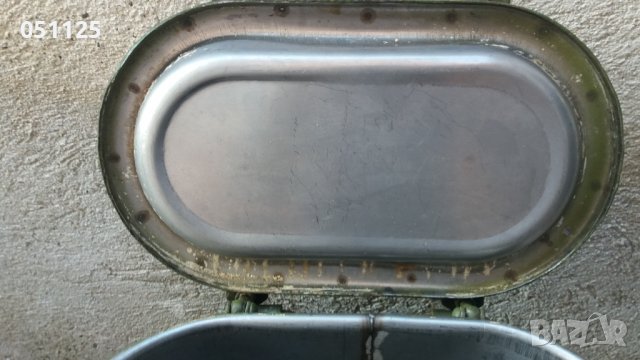 масивен воененн гюм за храна, херметически , снимка 3 - Антикварни и старинни предмети - 39128904