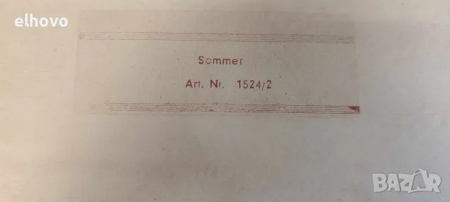 Картина/принт в дървена рамка, лято#2, снимка 4 - Антикварни и старинни предмети - 48889570