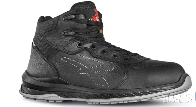 Високи обувки U-Power Industry Scuro S3 CI ESD SRC, червени, размер 46, снимка 4 - Други - 52369826