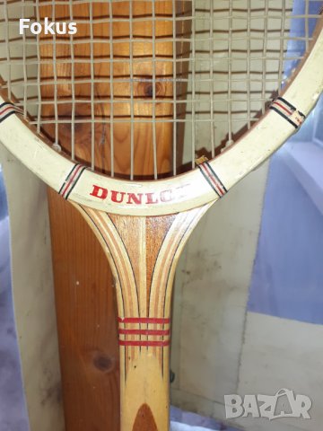Стара колекционерска ракета за тенис Dunlop Maxply, снимка 4 - Антикварни и старинни предмети - 39827292