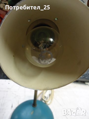 Ретро настолна лампа, снимка 4 - Настолни лампи - 51199022