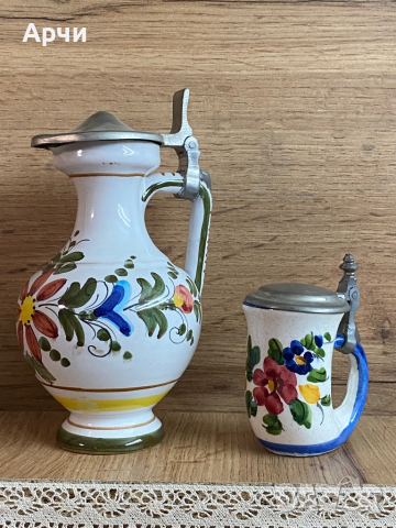 Керамични канички, снимка 6 - Антикварни и старинни предмети - 44650752