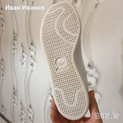 кецове / маратонки  ADIDAS STAN SMITH номер 45.5-46 2/3, снимка 13 - Маратонки - 40684115
