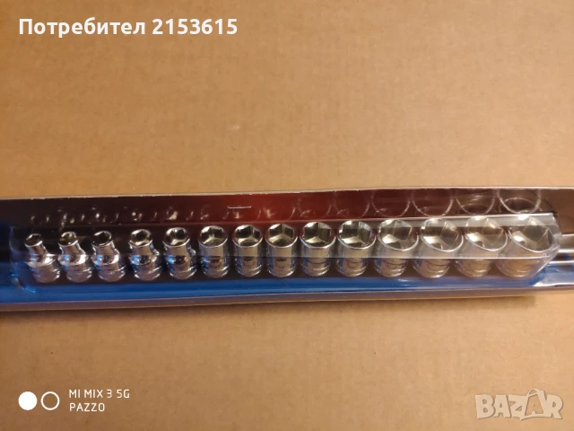 GEARWRENCH 14броя 3/8  Шестостенни качествени вложки камъни, снимка 3 - Други инструменти - 51156100