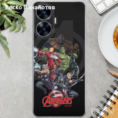 Realme C55 Оригинален и официално лицензиран модел на Marvel Avengers 