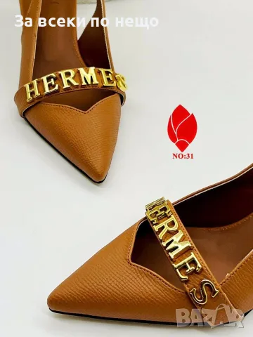 Hermes Дамски Обувки На Ток Хермес - Различни Цветове Код SEM-300, снимка 6 - Дамски обувки на ток - 55783060