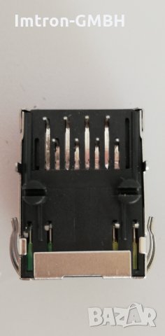 КУПЛУНГ RG45 LAN Port Trough-hole монтаж, снимка 3 - Друга електроника - 35824978