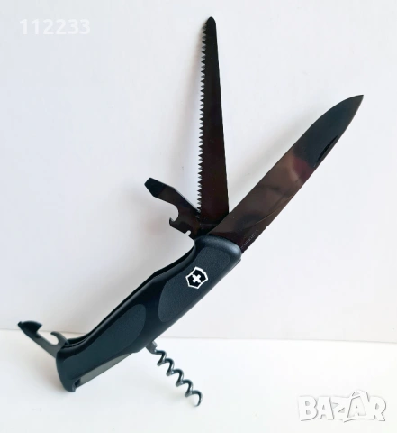 Victorinox Ranger Grip 55 Onyx Black, снимка 4 - Ножове - 53588318