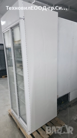 Двойна Хладилна Витрина 210х85х75, снимка 3 - Витрини - 52854418