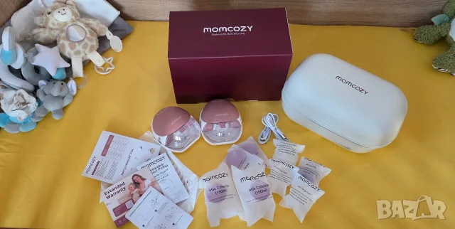 momcozy m9 двойна помпа за кърма