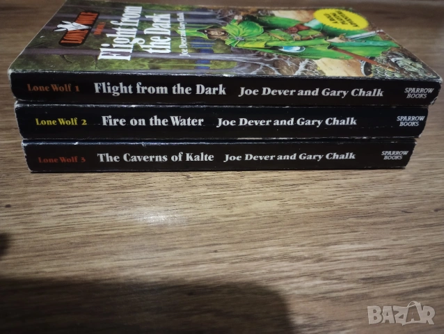 Книги-Игри на Английски Език - Lone Wolf(Самотния Вълк) bundle, снимка 3 - Детски книжки - 53787934