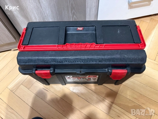 Куфар за инструменти с органайзер., снимка 4 - Куфари с инструменти - 53771833