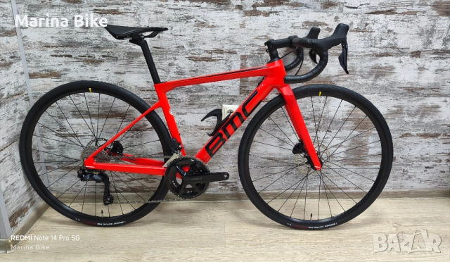 Карбонов шосеен велосипед BMC Teammachine SLR Five Disc 105 Di2 Mavic | 47