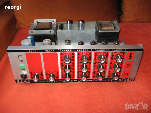Лампов усилвател БЕАГ-АЕХ-650--70 вата, снимка 3 - Ресийвъри, усилватели, смесителни пултове - 36231047