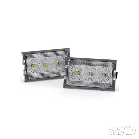 LED плафони за регистрационен номер Land Rover Discovery LR4 Range Rover Sport и Freelander