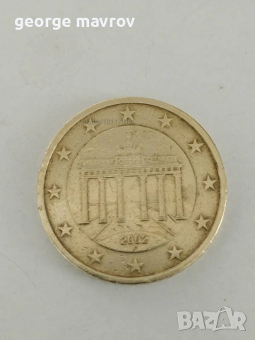 50 Евро Цента Германия 2002