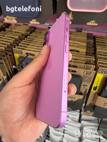 iPhone 16 128 pink , на няколко зареждания,неразличим от нов, 11 месеца гаранция,100% батерия, снимка 6 - Apple iPhone - 53856780