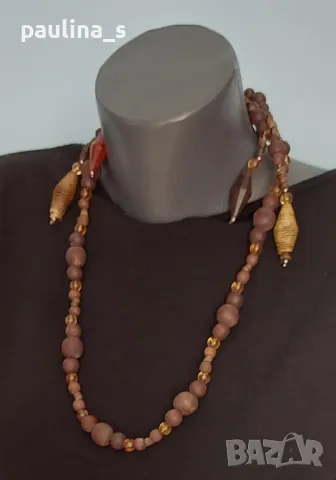 Два броя гердани / Арт Гердан / ръчна изработка , снимка 6 - Колиета, медальони, синджири - 48860083