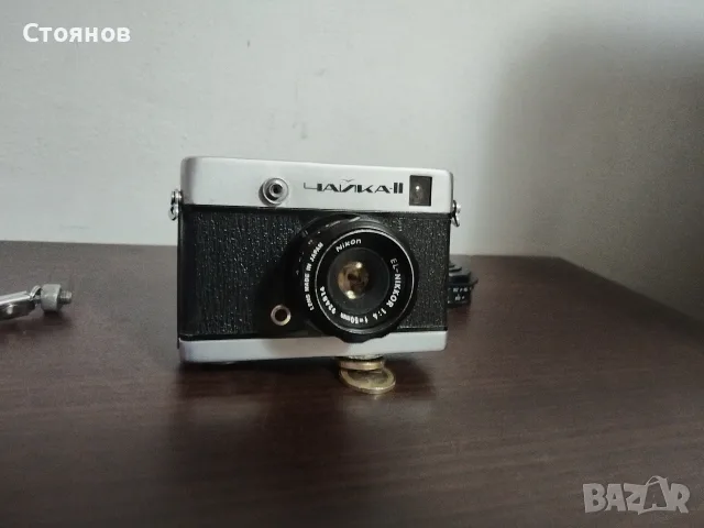 Фотоапарат ЧАЙКА II с обектив Nikon, снимка 6 - Фотоапарати - 56132904