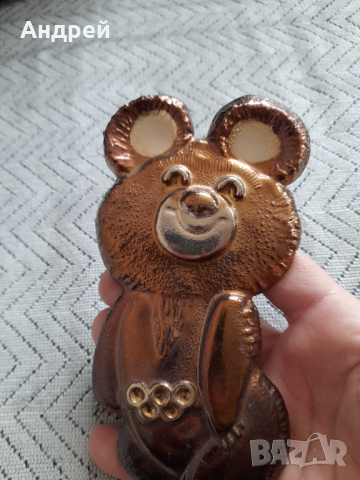 Стар сувенир Мечето Миша #2, снимка 3 - Други ценни предмети - 44656792