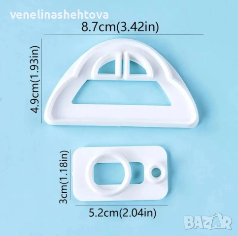 Резци резец кола две части фондан декорация бисквитки тесто , снимка 5 - Форми - 52871435