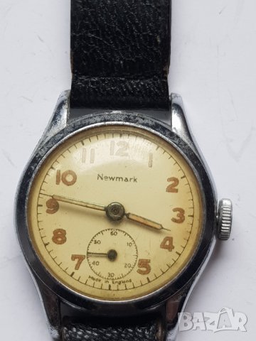 Мъжки механичен часовник NEWMARK, снимка 4 - Антикварни и старинни предмети - 38844874