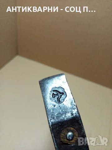 Соц Старо Ръчно Ковано Руско Чукче Чук За Клепане На Коси., снимка 5 - Антикварни и старинни предмети - 51044728