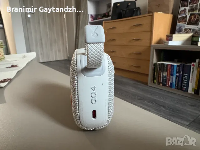 Bluetooth колонка JBL - Go 4, бяла, снимка 5 - Bluetooth тонколони - 55902704