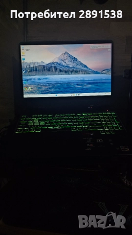 Лаптоп Asus Tuf gaming a15 120Hz Ryzen 7, снимка 2 - Лаптопи за игри - 52976929
